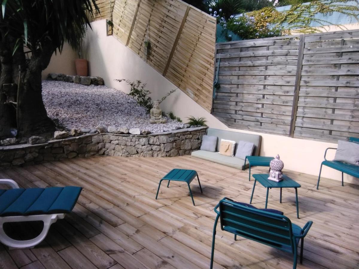 Nice- Gairaut - Jardin Prive- Grand F1 Lumineux-Piscine Collective ภายนอก รูปภาพ