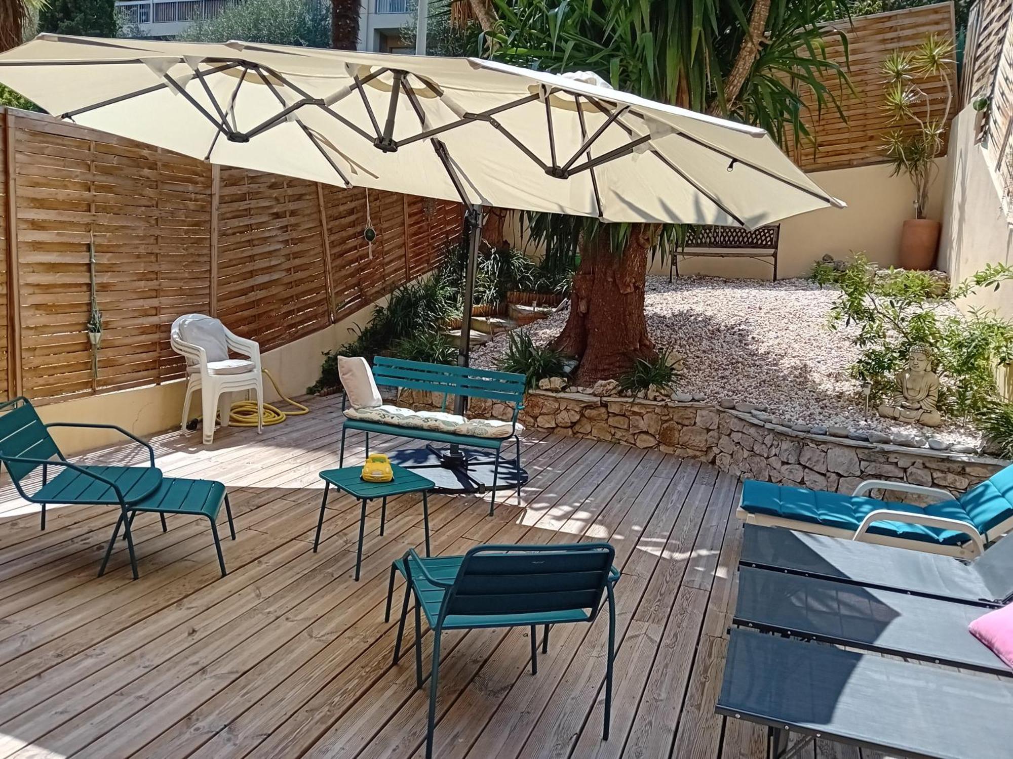 Nice- Gairaut - Jardin Prive- Grand F1 Lumineux-Piscine Collective ภายนอก รูปภาพ